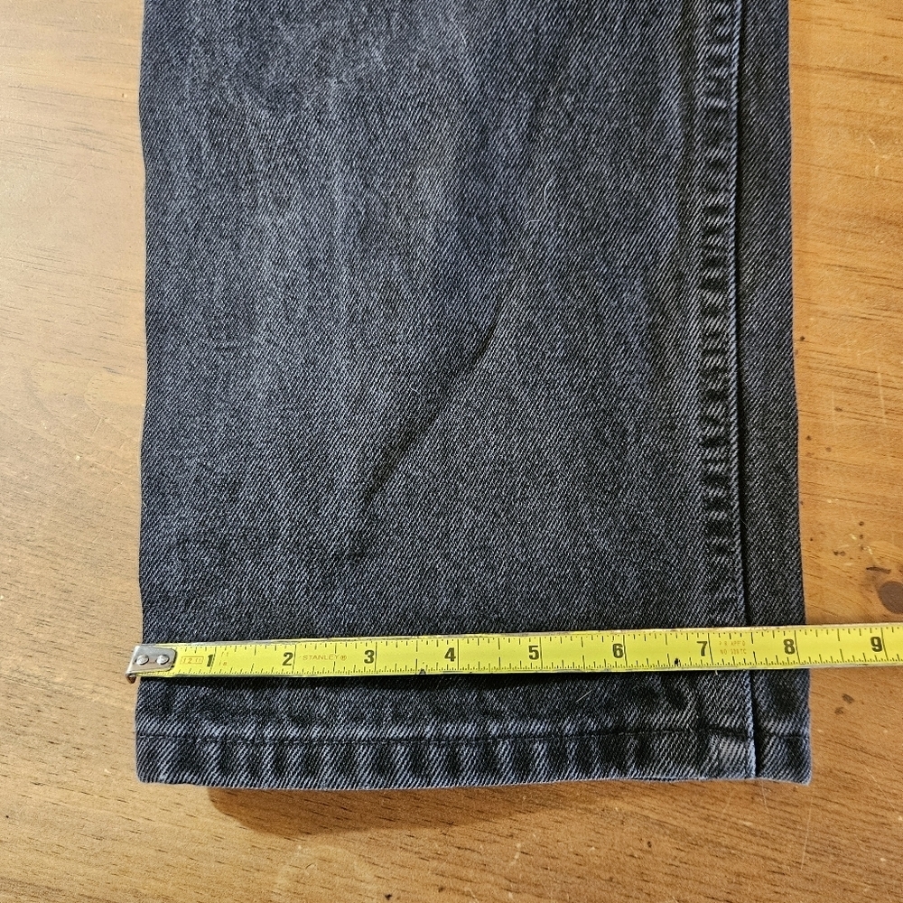 Harley Davidson Vintage Women's Classic Fit Jeans Black Size 12R - Picture 11 of 12